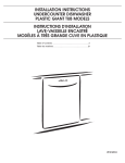 Whirlpool TUD8700SQ User's Manual