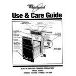 Whirlpool TF4600X User's Manual