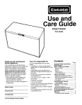 Whirlpool TCF1510W User's Manual