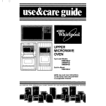 Whirlpool SM958PES User's Manual