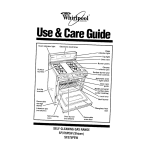 Whirlpool SF376PEW User's Manual