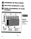 Whirlpool Roper X18004D00 User's Manual