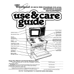 Whirlpool RM988PXL User's Manual