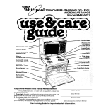 Whirlpool RM955PXt User's Manual