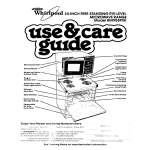 Whirlpool RM955PXK User's Manual