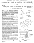 Whirlpool RGH 8300-2 User's Manual