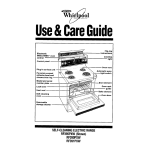 Whirlpool RF390PXW User's Manual