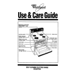 Whirlpool RF387PXW User's Manual