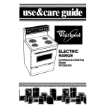 Whirlpool RF3365XW User's Manual