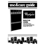 Whirlpool RB770PXT User's Manual