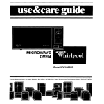 Whirlpool MWIOOOXS User's Manual