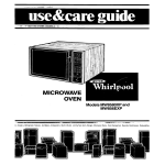 Whirlpool MW856EXP User's Manual
