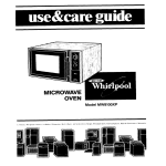 Whirlpool MW81OOXP User's Manual