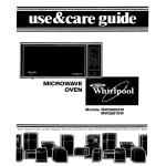 Whirlpool MW3600XW User's Manual