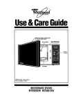 Whirlpool MT6900XW User's Manual