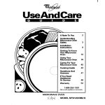 Whirlpool MT6120XBQ User's Manual