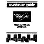 Whirlpool MT4110SP User's Manual