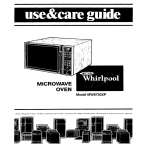 Whirlpool MIcrowave Ovens User's Manual