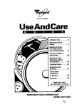 Whirlpool MH7110XB User's Manual