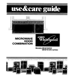 Whirlpool MH6700XW User's Manual