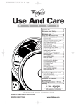 Whirlpool MH6151XH User's Manual