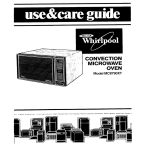 Whirlpool MCB790XT User's Manual