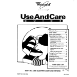 Whirlpool LER5848DQ0 User's Manual