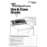 Whirlpool LEMOOXK User's Manual