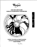 Whirlpool LCR5232DQ0 User's Manual