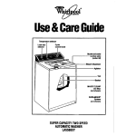 Whirlpool LA5588XY User's Manual