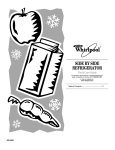 Whirlpool GS6SHANLB00 User's Manual