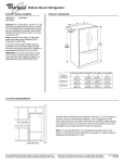 Whirlpool GI5FVAXV User's Manual