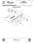 Whirlpool GDU4050XPW1 User's Manual