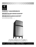 Whirlpool GARF19XXPK00 User's Manual