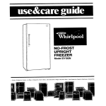 Whirlpool EV190N User's Manual
