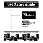 Whirlpool ETl4EK User's Manual