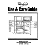 Whirlpool ETl4CC User's Manual