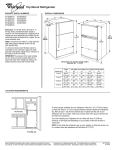 Whirlpool ET4WSKXS User's Manual
