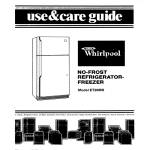 Whirlpool ET20MK User's Manual