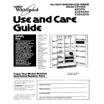 Whirlpool ED19AK User's Manual