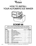 Whirlpool ECKMF-86 User's Manual
