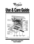 Whirlpool DU8950XT User's Manual