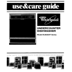 Whirlpool DU8350XT User's Manual