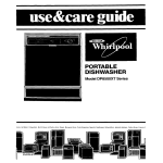 Whirlpool DP85QOXT User's Manual