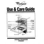 Whirlpool DP8350XV User's Manual
