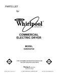 Whirlpool CEM2940TQ0 User's Manual