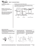 Whirlpool Cabrio WTW6700T User's Manual