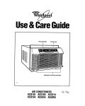 Whirlpool ACQ142 User's Manual