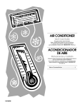 Whirlpool ACQ082XK1 User's Manual