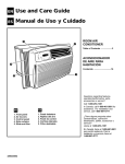 Whirlpool ACQ058MM0 User's Manual